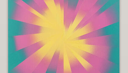 Manuel Fernández Sin título, 2019. Acrílico sobre lienzo. 63 x 50 x 3 cm.