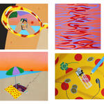 Atardecer en Mazunte (políptico)