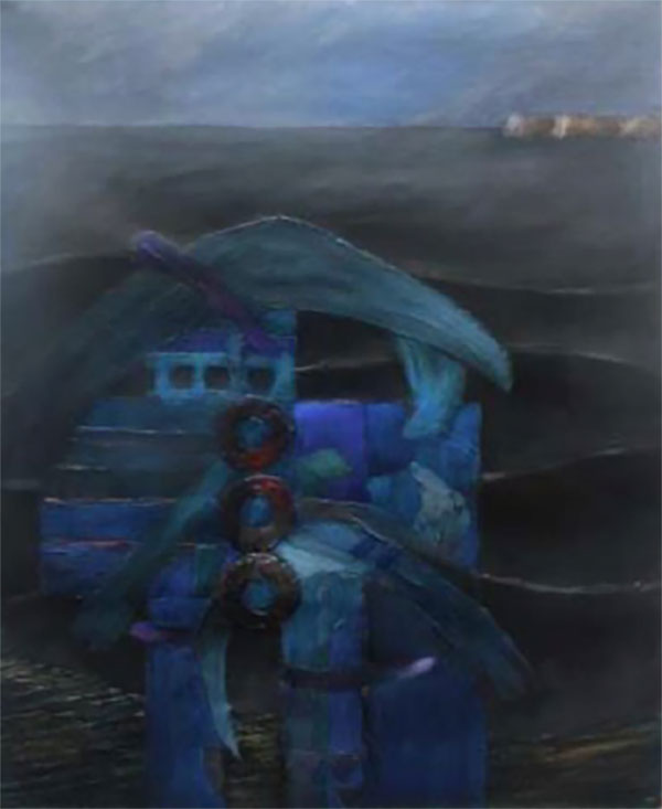 De la serie Camino A mendieta Acrílico sobre lienzo