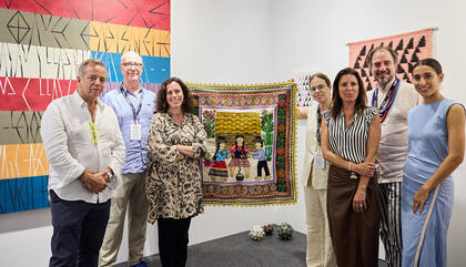 Entrega Fondo de adquisición Fundación Pinta y Museo de arte MALI