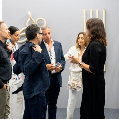 Isabel Aninat Gallery, Santiago de Chile, at Pinta Lima, 2024. 