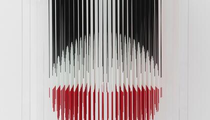 Jesús Rafael Soto. Sphere Lutétia, 1995. Edition of 100, Avila 2014. 22 x 18 x 18 inches.