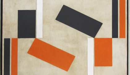 Maurício Nogueira Lima. Untitled, 1952. Oil on canvas. 36,22 x 25,59 inches.