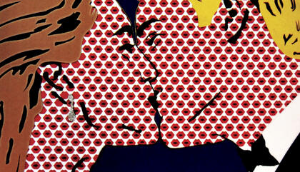 Neno Ramos. The Royal Kiss Night 1, 2014. Marquetry of plexiglass. 43 x 43 inches.