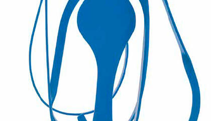 Pepe Toledo Envolventes, 2017 Painted iron 25 x 13 x 13 inches