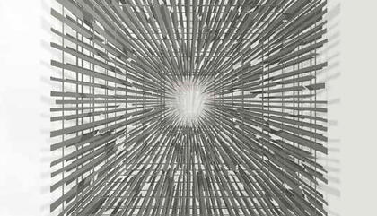 Hilal Sami Hilal Displacement, 2016 Polymer 39 2/5 “ 39 2/5 “ 15 7/10 inches