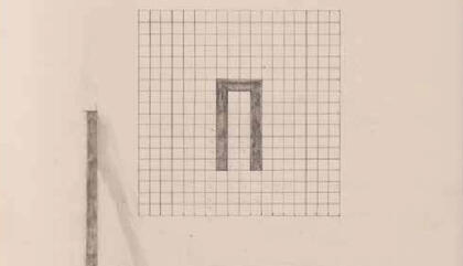 Eugenio Espinoza. Untitled, 1979. Graphite on translucent paper - 14 x 17 inches. Collection of the artist, ...Gainesville, Florida.