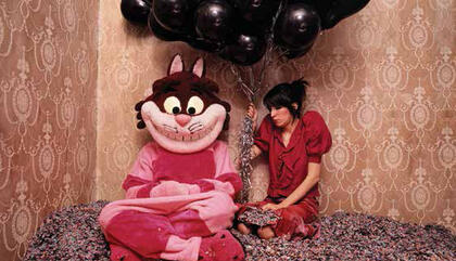 Flávia Junqueira. A casa em festa #2, 2010. Ink jet on cotton paper - 70.86 x 90 inches.