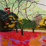 Forrest Floor in Red