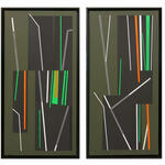 Two maidens (Diptych) / Las dos doncellas ( Díptico)