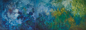 Selva azul (Diptico)
