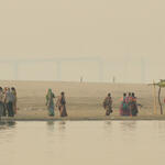 Amanecer en el Ganges