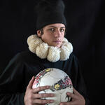 Boy with football