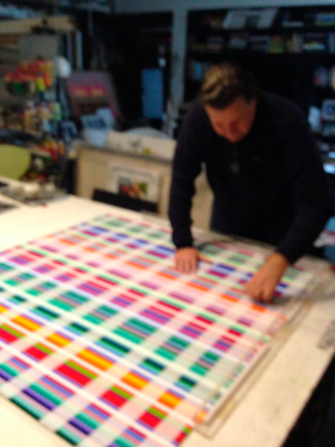 Mona Lisa Colors Black