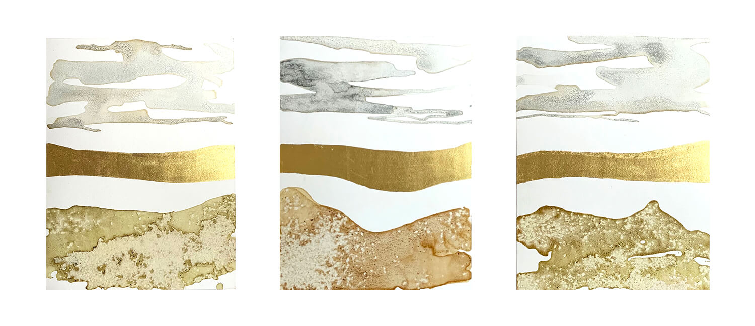 Culturas 25, 26 and 27 (triptych)   