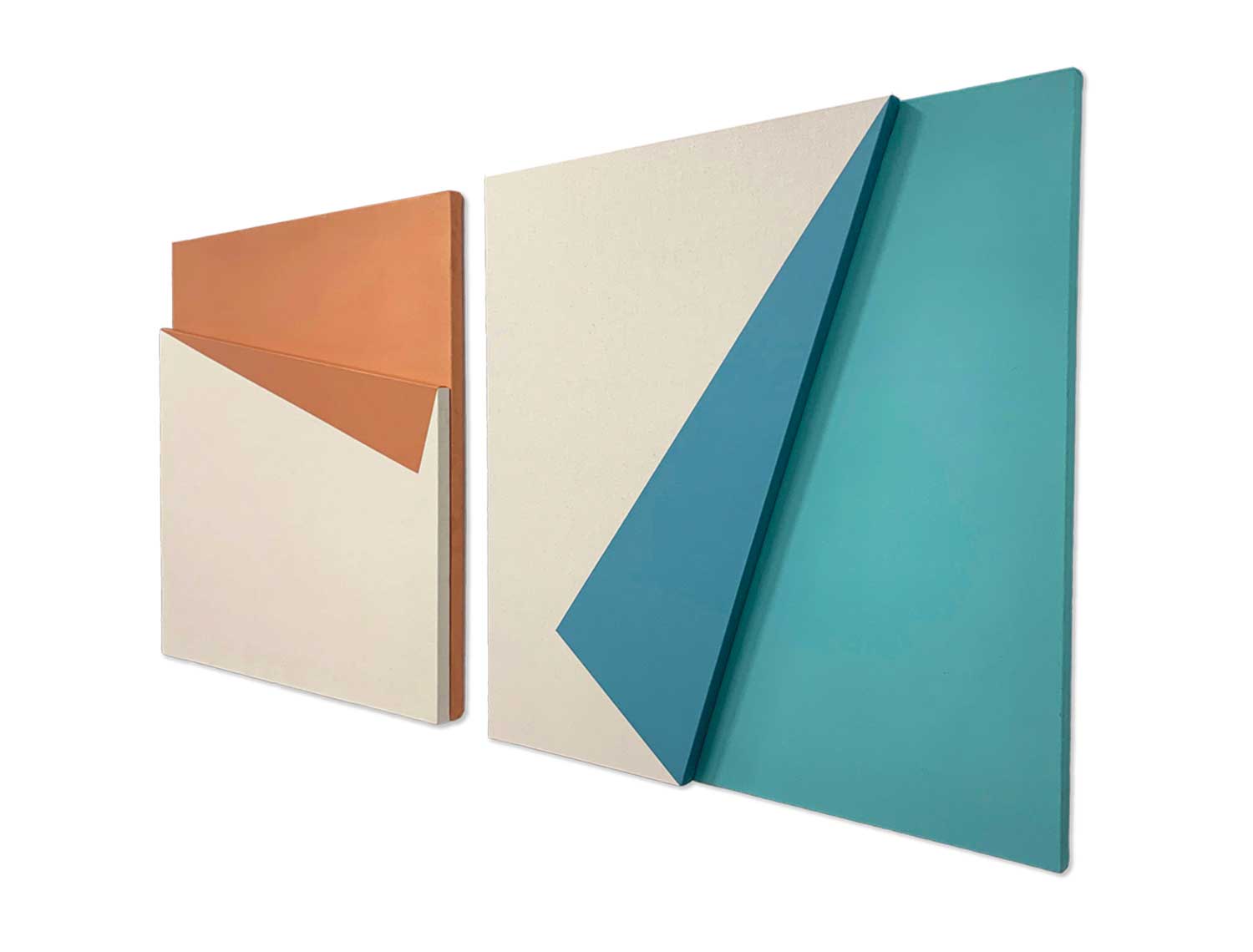 Fold coral / Fold celeste