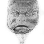 Around the world on an Olmec Head