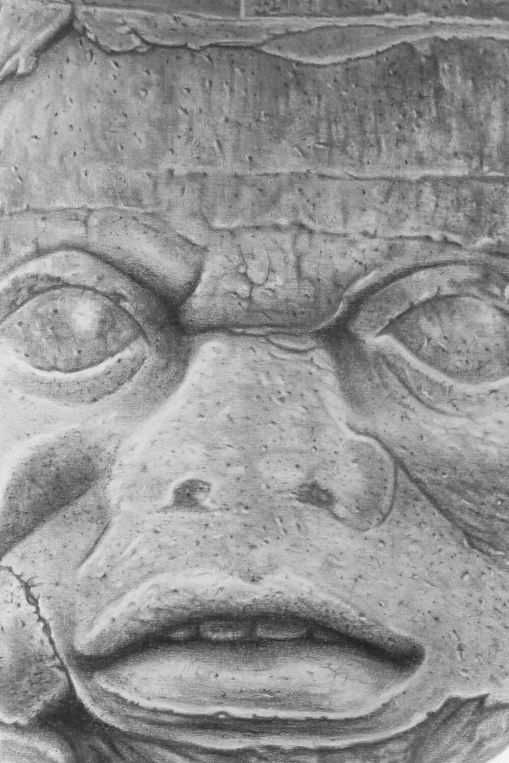Around the world on an Olmec Head