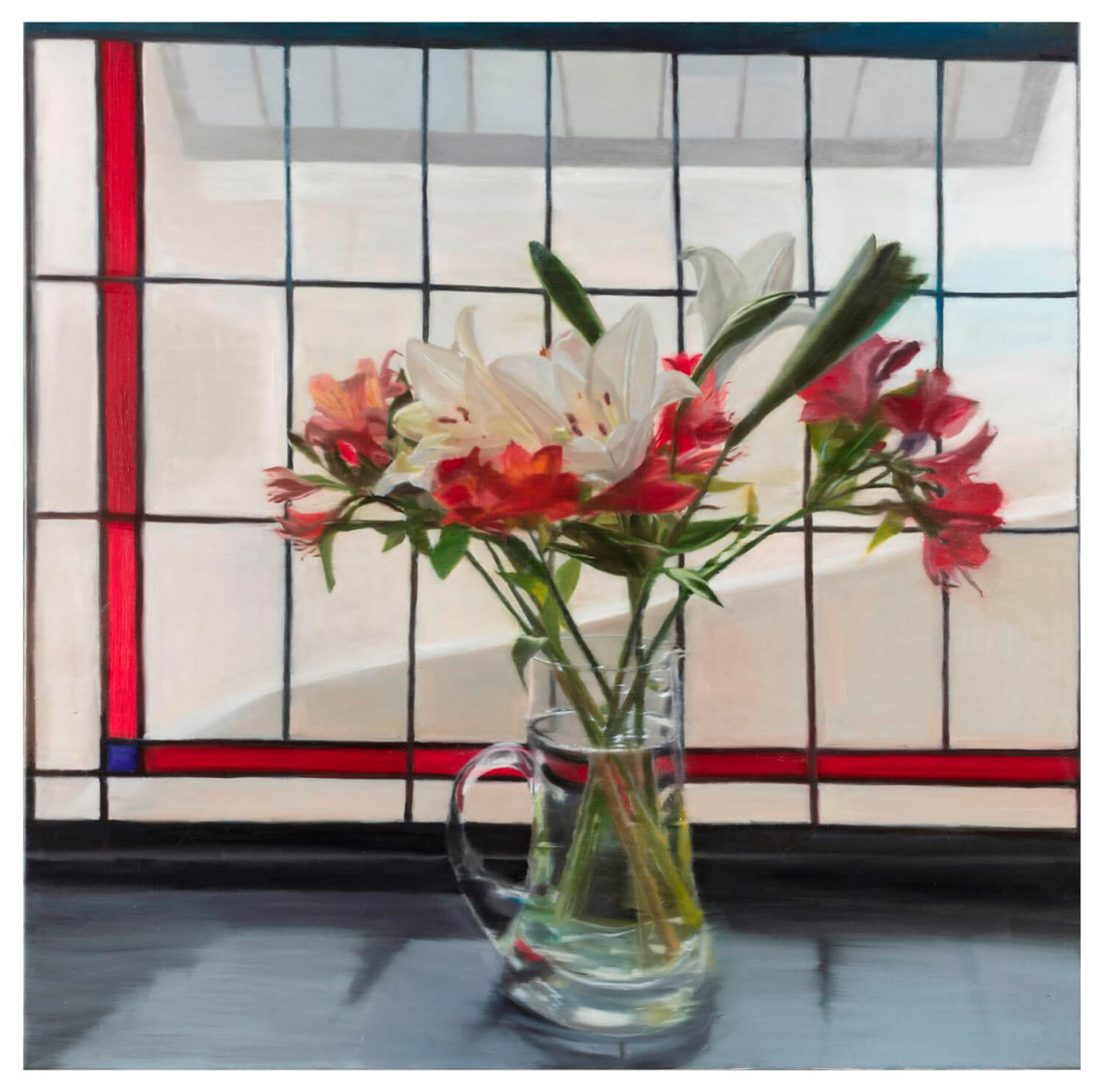 Jarra con flores Vase with flowers