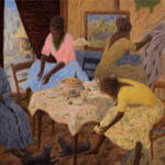 Three Sisters and Grandmother / Tres hermanas y abuela