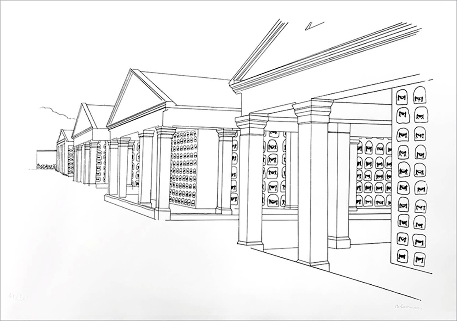 Anteproyecto para un mueble inmueble, (Preliminary Project for a Real Estate Piece of Furniture)