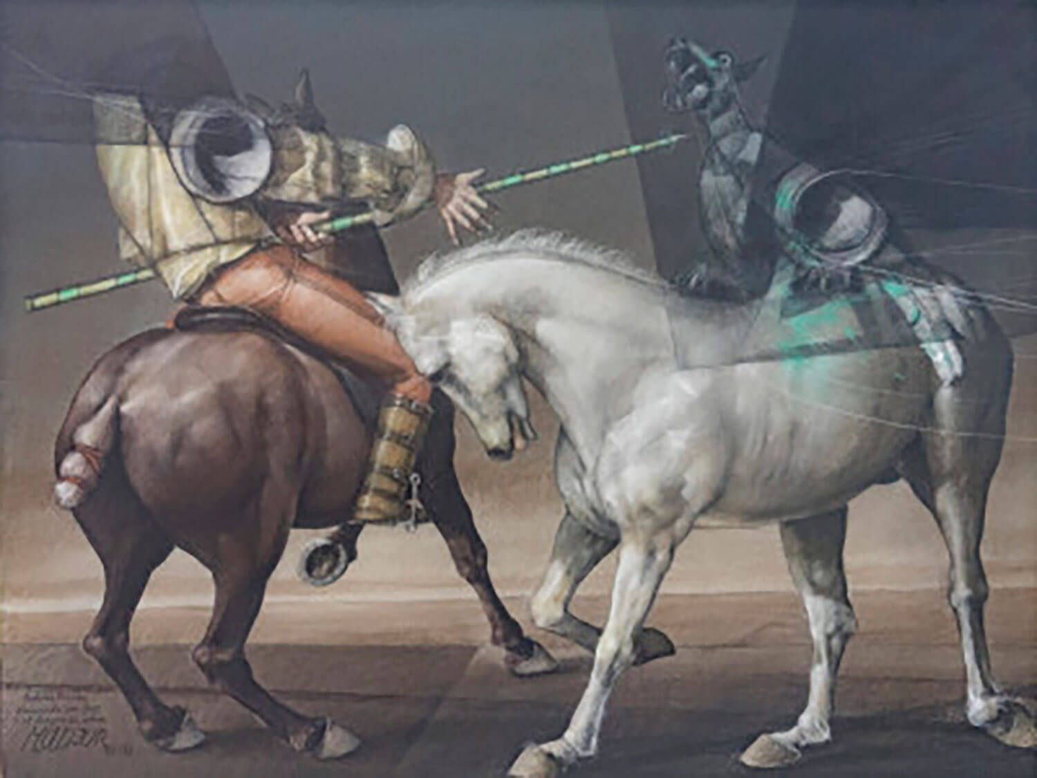 San Jorge y el Dragón en Neira