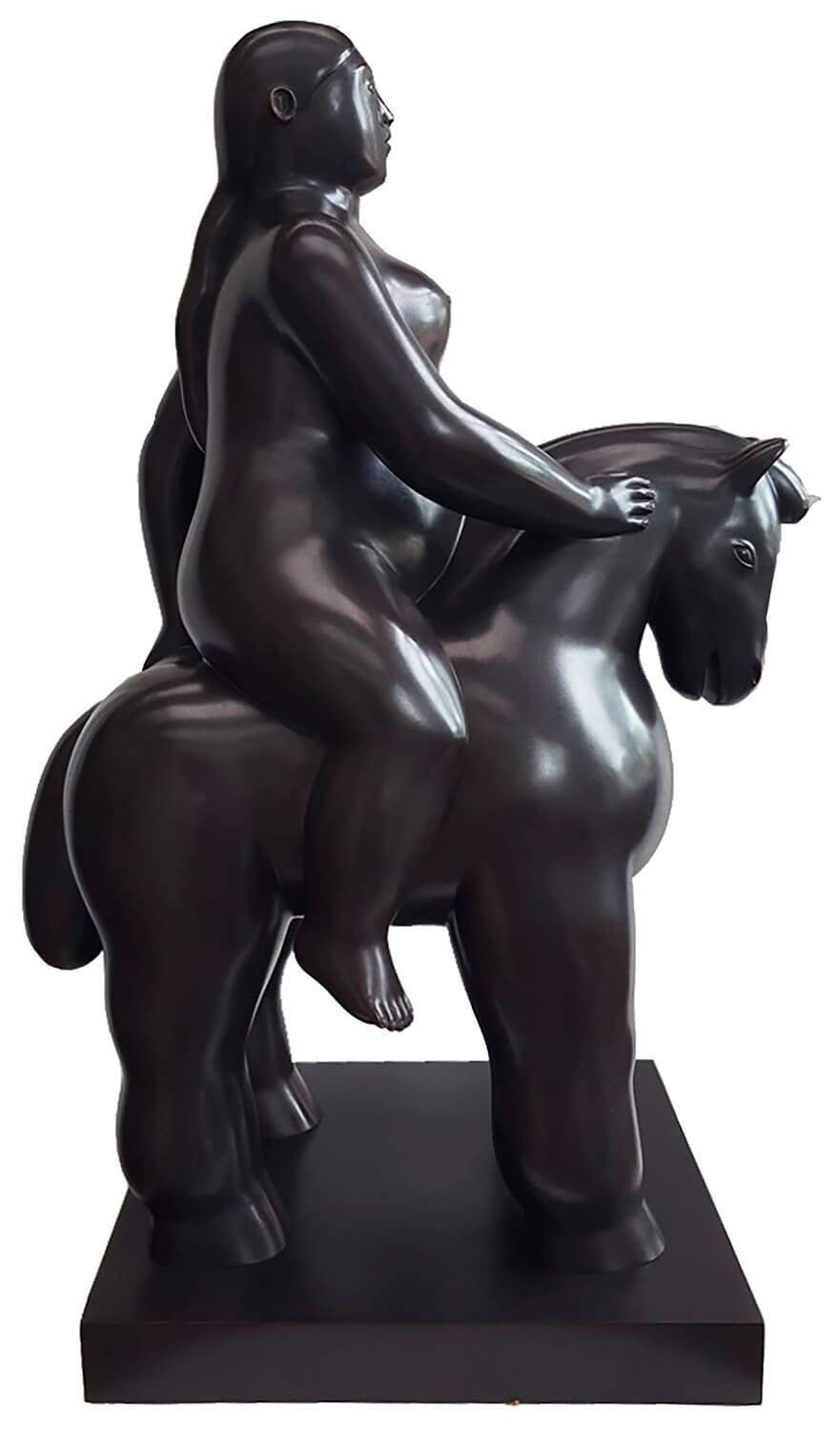 Woman on a horse