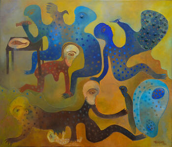 La metamorfosis de la mariposa azul