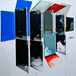 Paredes ocas com preto