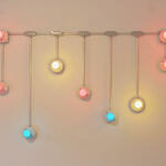 Conduits in Red Yellow and Blue (Quipu)