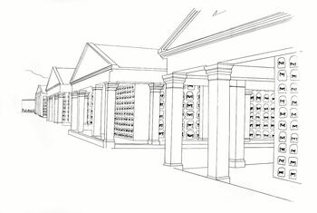 Anteproyecto para un mueble inmueble, (Preliminary Project for a Real Estate Piece of Furniture)
