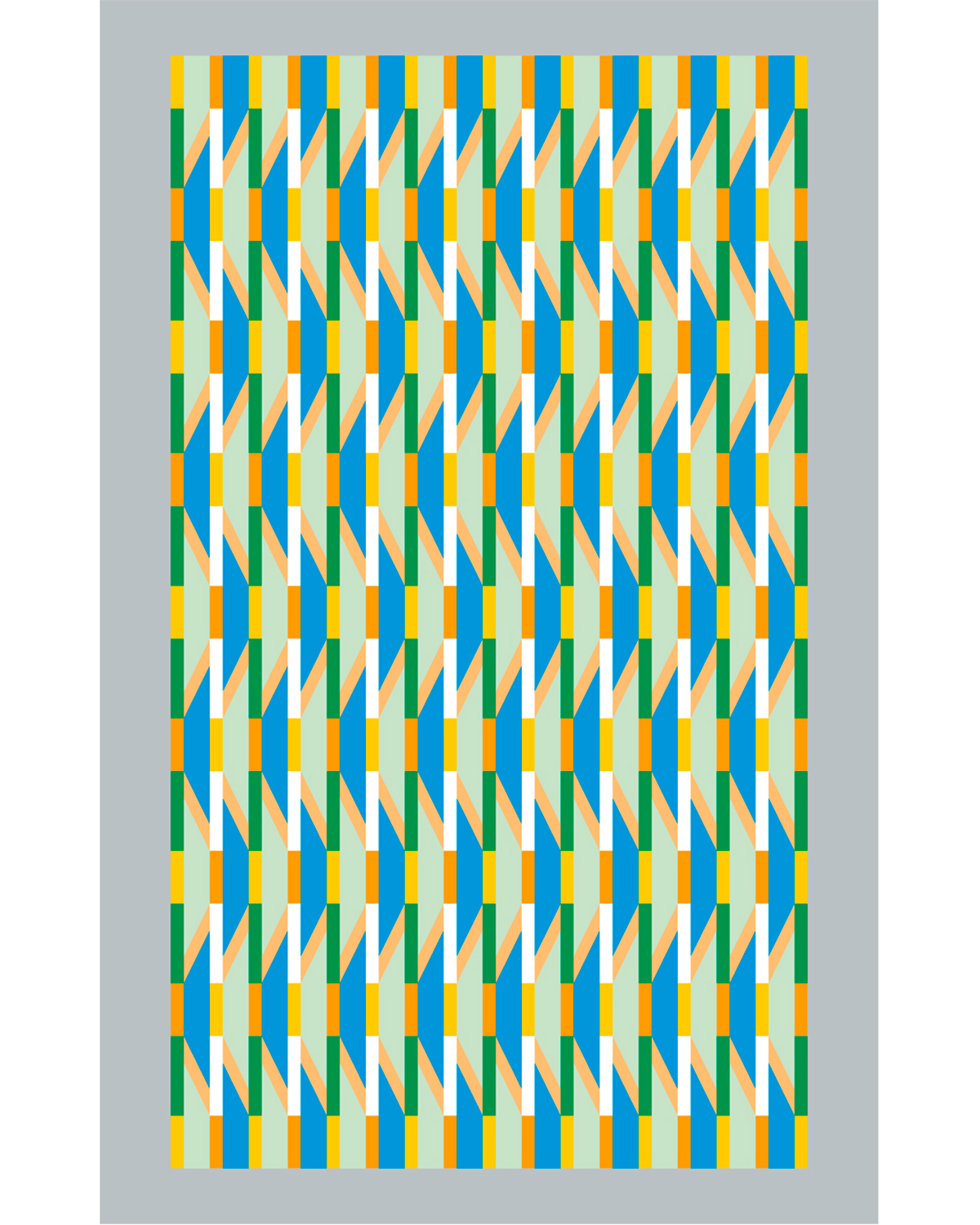 Columns fragmentation of light and color