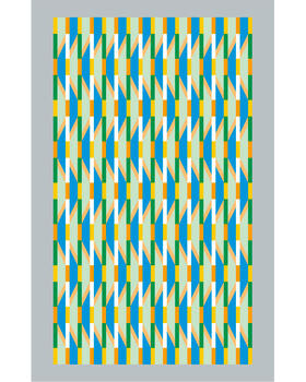 Columns fragmentation of light and color