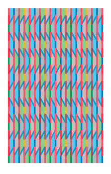 Columns fragmentation of light and color