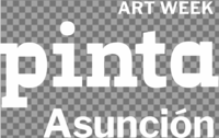 Pinta Asunción ART WEEK white logo – transparent background (PNG)