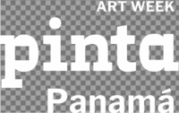 Pinta Panamá ART WEEK white logo – transparent background (PNG)