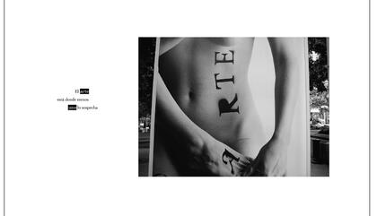 Matilde Marín The persistence of art. Direct shot. 11.81 x 15.74 inches.