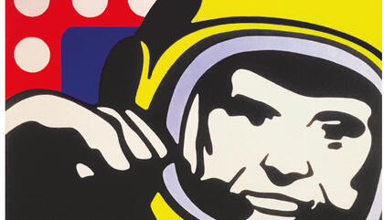 Claudio Tozzi Astronauta, 1969 / 2018. Screen Printing on paper. 47 x 47 inches.