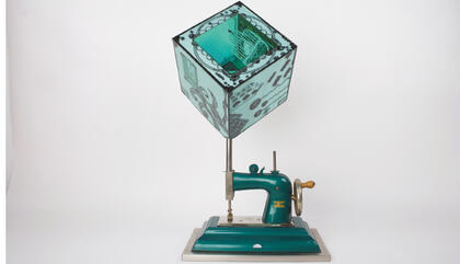 Nahila Campos My Mind, 2018. Mixed Media. 15 x 9 x 9 inches.