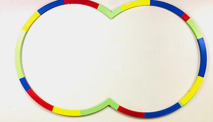 Untitled Artista: Beto De Volder Técnica: Acrylic on MDF Año: 2019 Dimensiones: 38x60 in