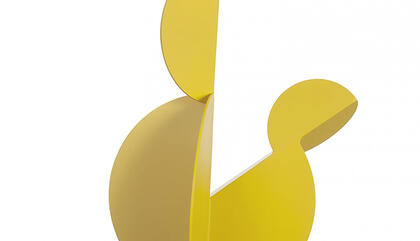  Sin titulo Artista: Pepe Toledo Técnica: Hierro pintado Año: 2019 Dimensiones: 65x35x30 cm