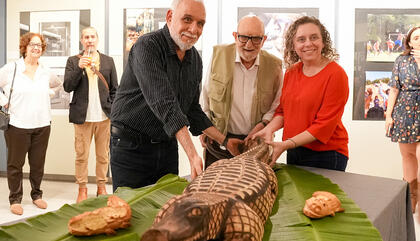 Homenaje al artista argentino Luis Felipe Noé