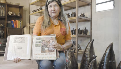 Taller de Cerámica junto a Julia Isidrez en Itá 